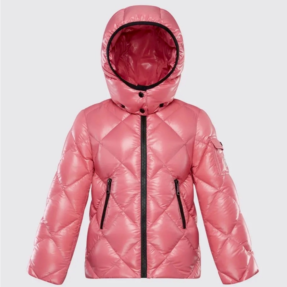 MONCLER
Kids Pink Down Kamile Quilted Puffer Jacket